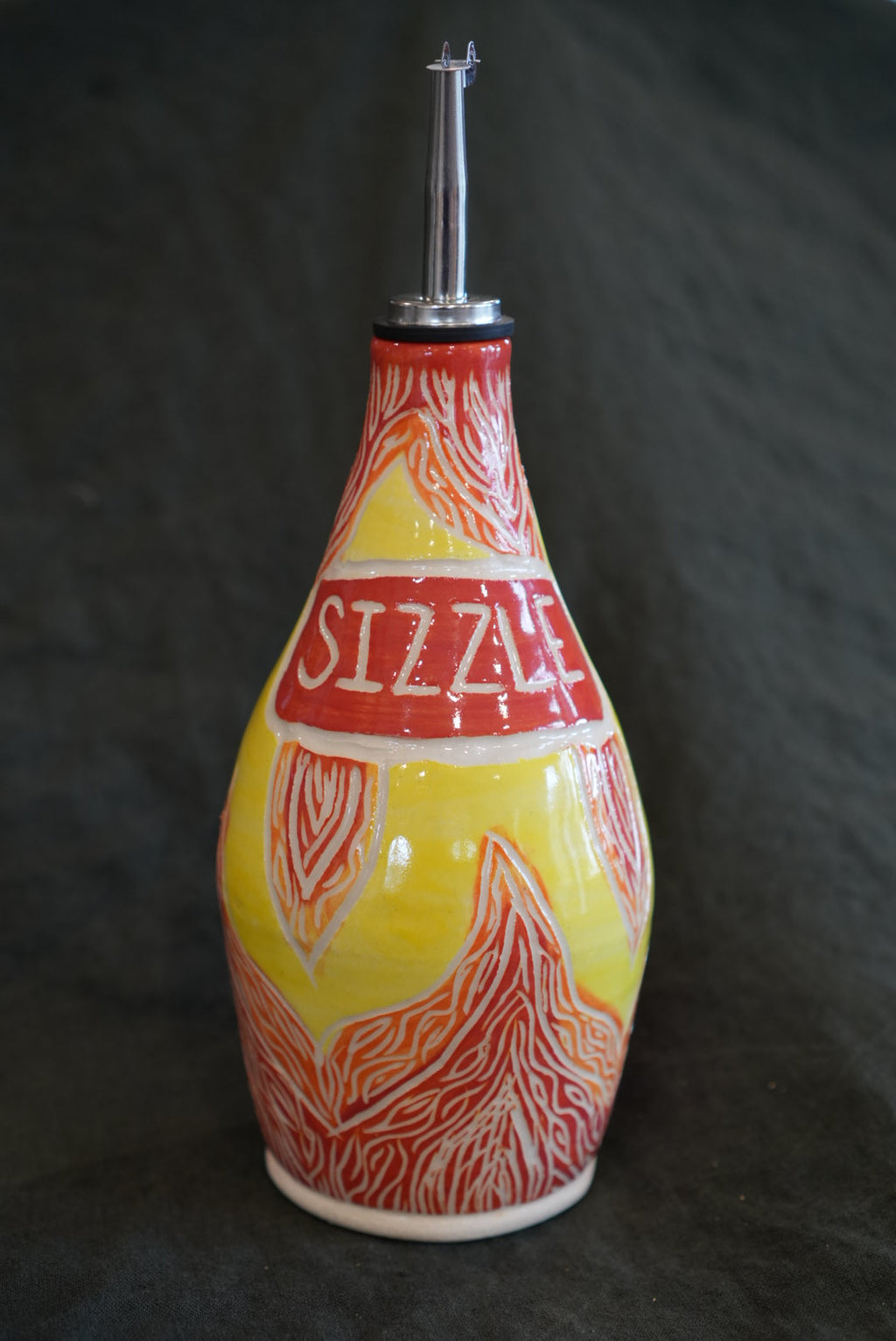 Sizzle Olive Oil Bottle