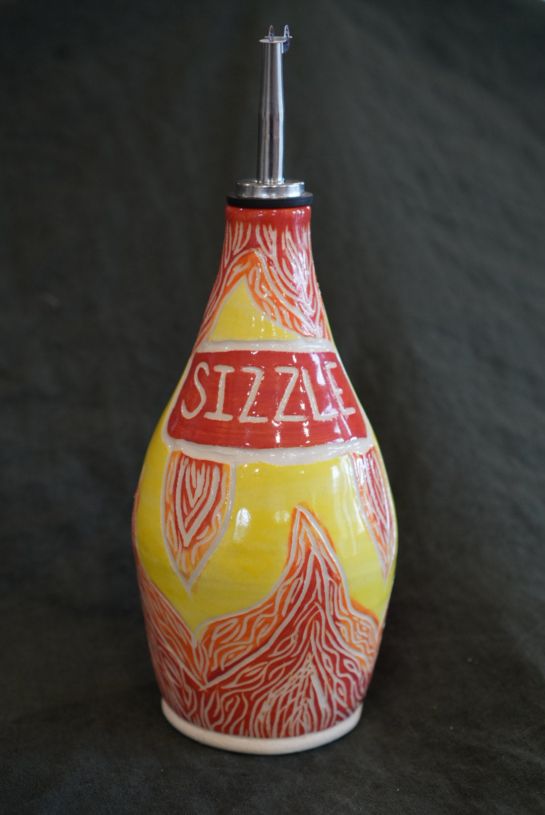 Sizzle Olive Oil Bottle